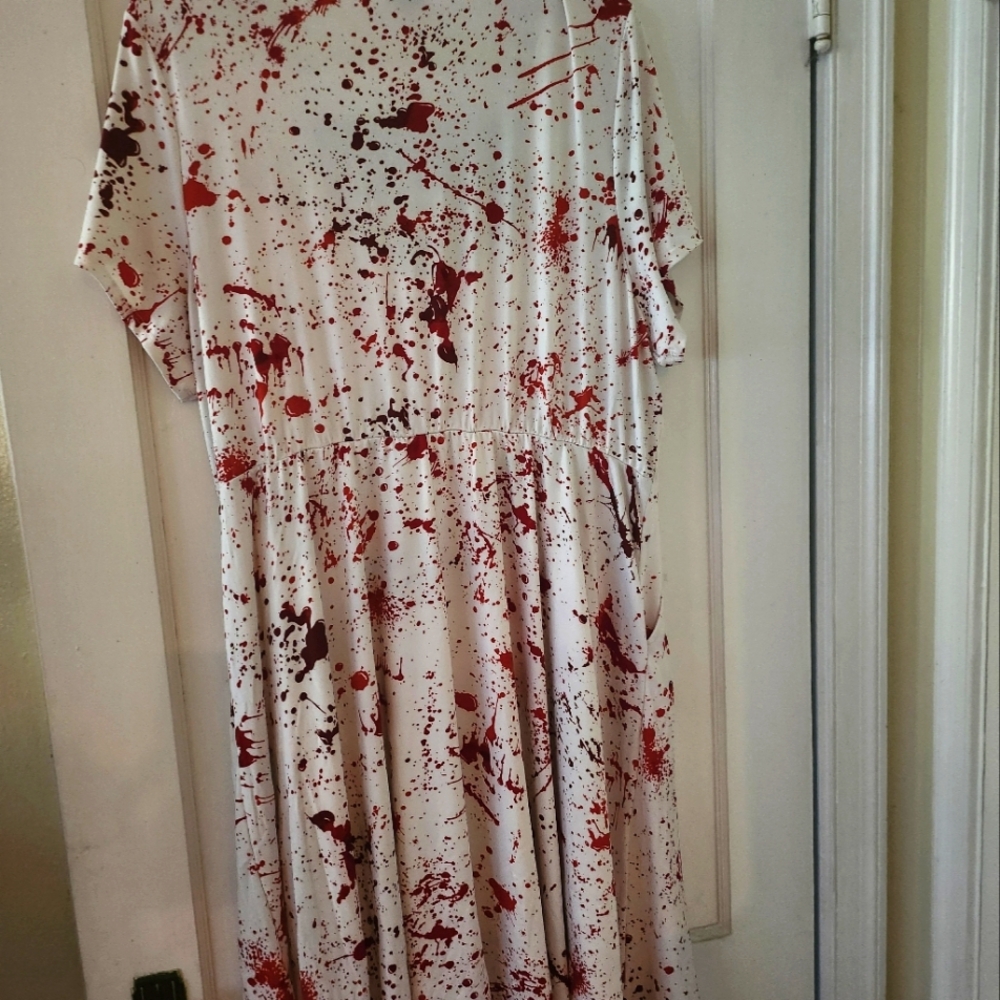 Blood splatter dress